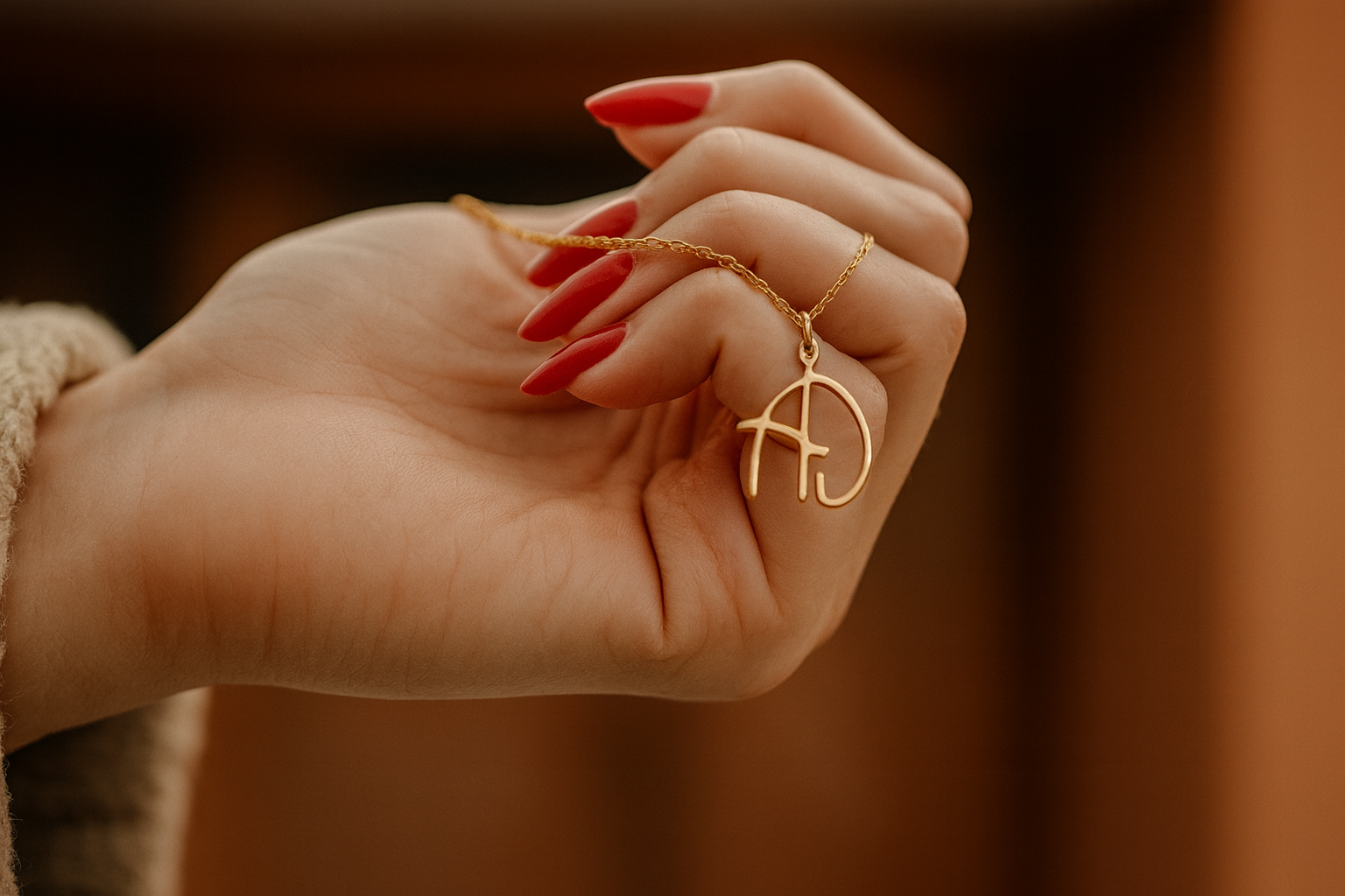 Collier prénom personnalisé en acier inoxydable or  Dayane Bijoux