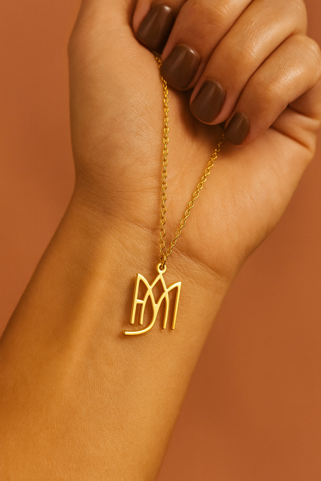 Collier prénom personnalisé en acier inoxydable or  Dayane Bijoux