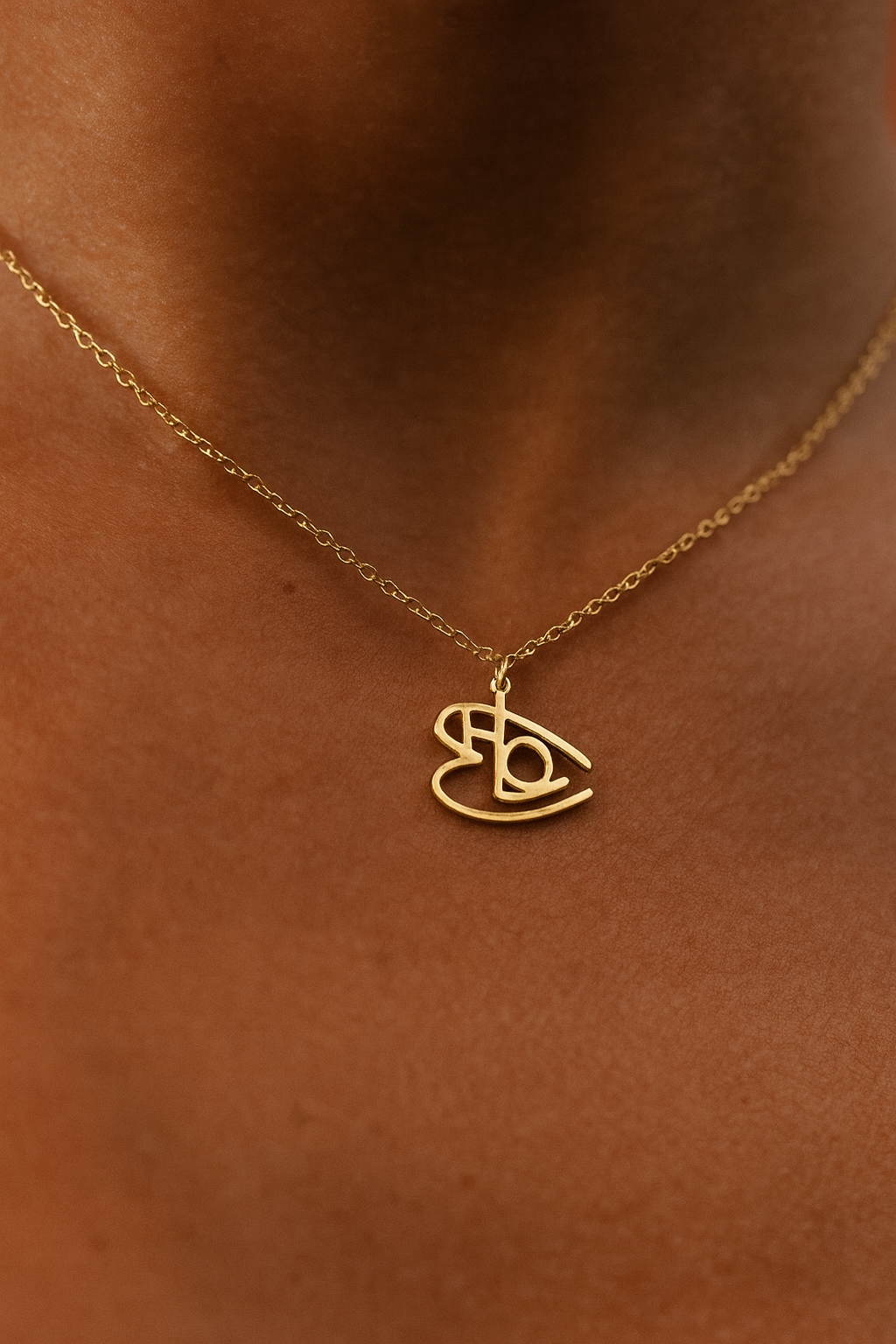 Collier prénom personnalisé en acier inoxydable or  Dayane Bijoux
