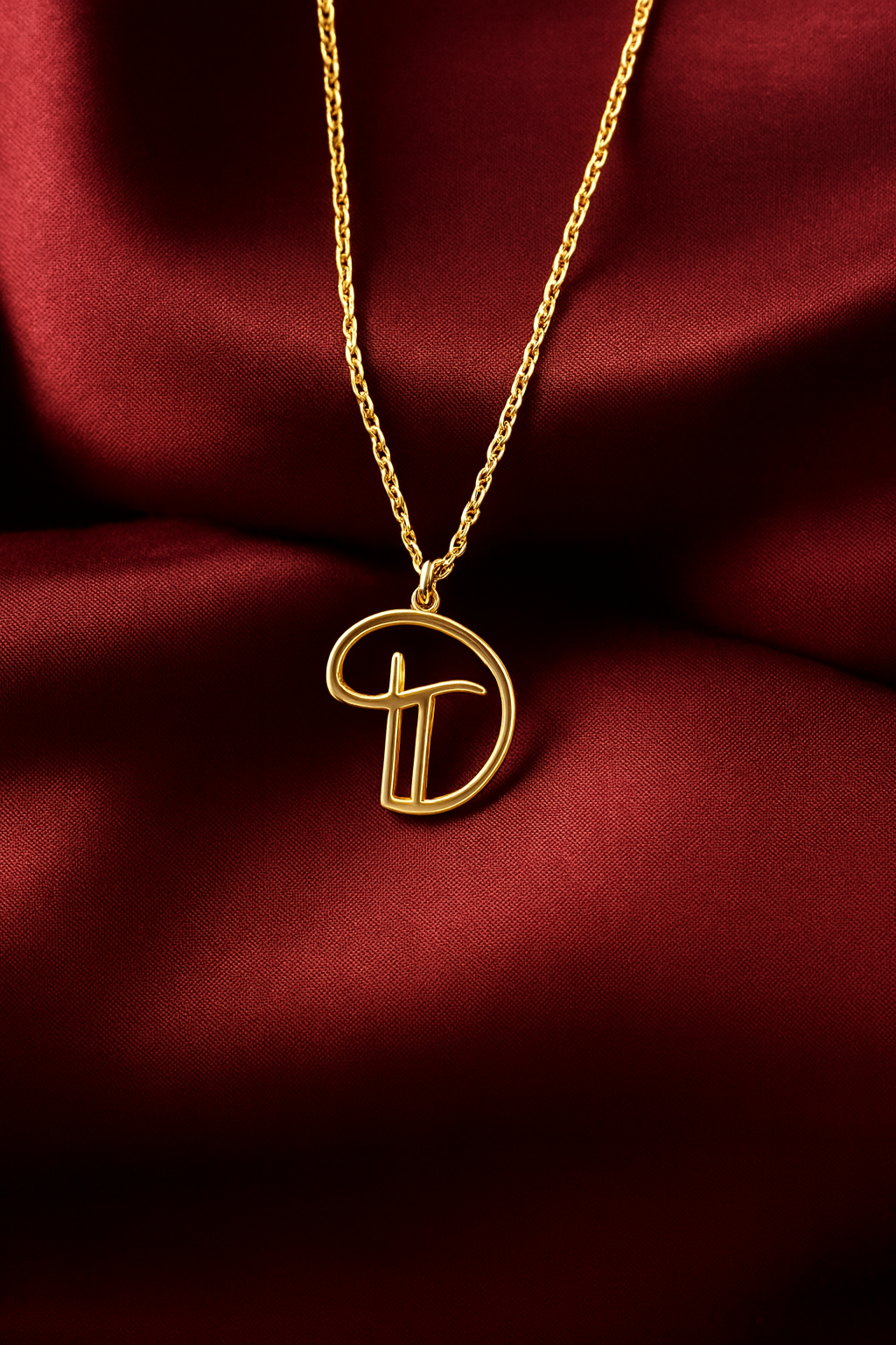 Pendentif initiales Dayane Bijoux