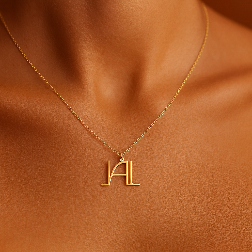 Pendentif initiales Dayane Bijoux